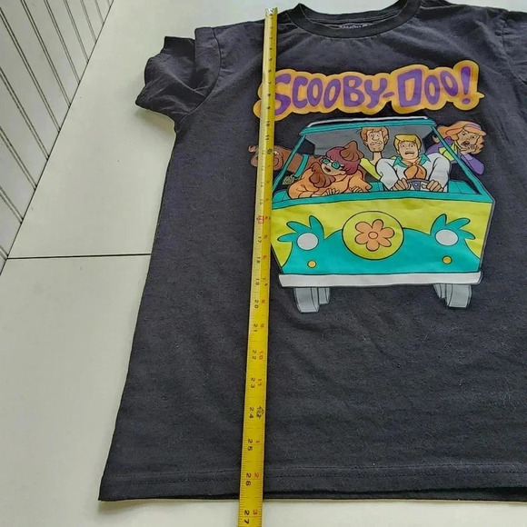 Vtg Scooby Doo Shirt Adults Medium Graphic Mystery Machine Hippie Cartoon 90sT - Picture 3 of 7